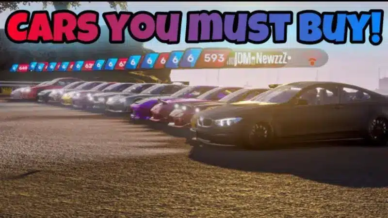 Featured Image for Best Cars in CarX Street Mod APK
