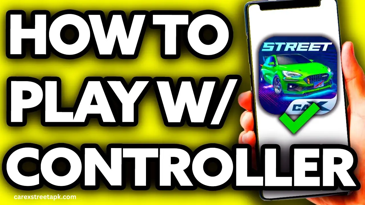 Errors and Their Fix in CarX Street MOD APK - Controllers Error