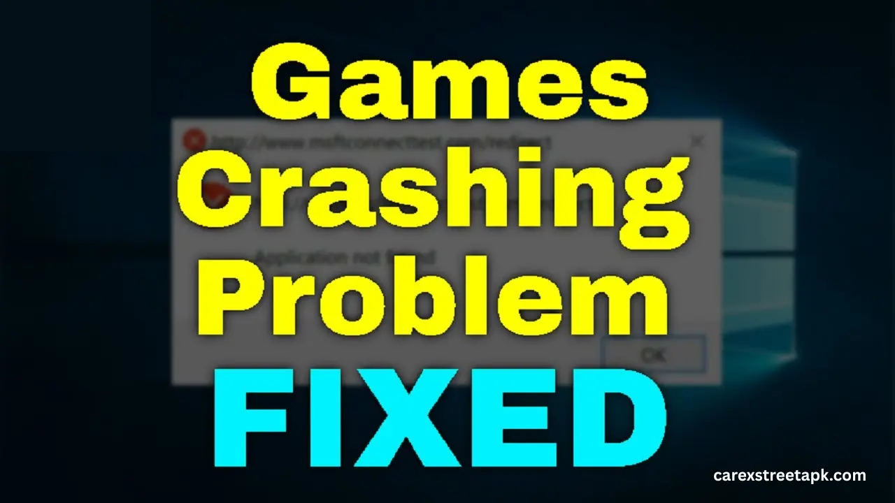 Errors and Their Fix in CarX Street MOD APK - Game Crash Error