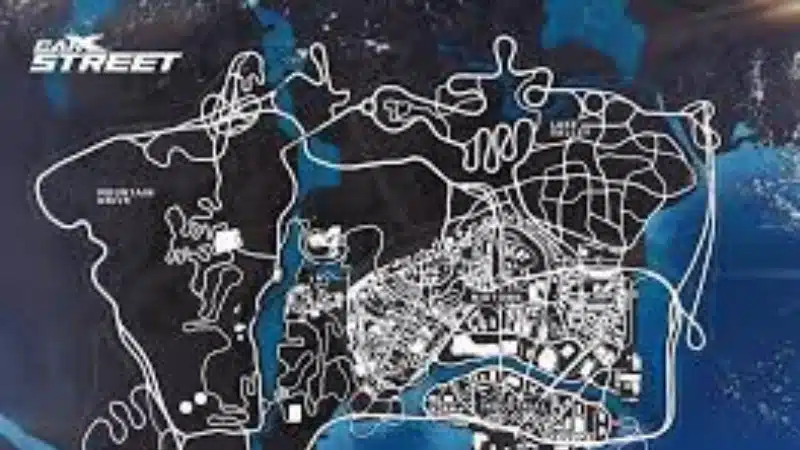 Featured Image for Best Maps in CarX Street MOD APK