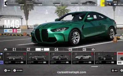 CarX Street MOD APK - All Cars unlocked feature