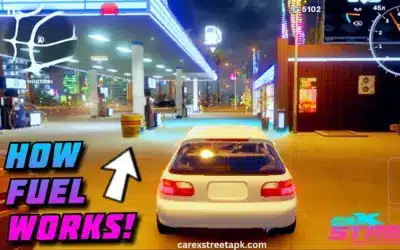CarX Street MOD APK - Unlimited Fuel Feature